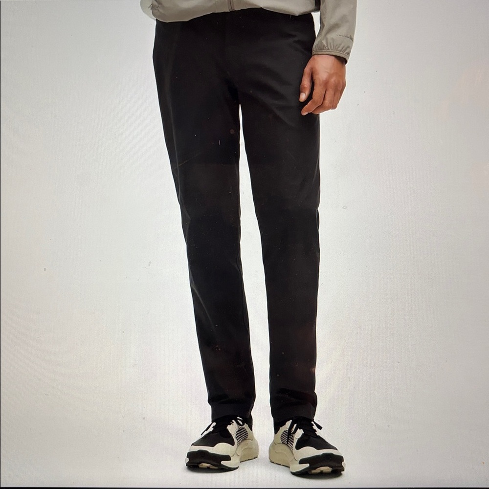 Lululemon Athletica ABC Classic Fit Warpstreme Black Pants 32W x 28L
